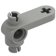 Lego řadící páka se dvěma čepy, světle šedá (426102, 4189316, 4225506)